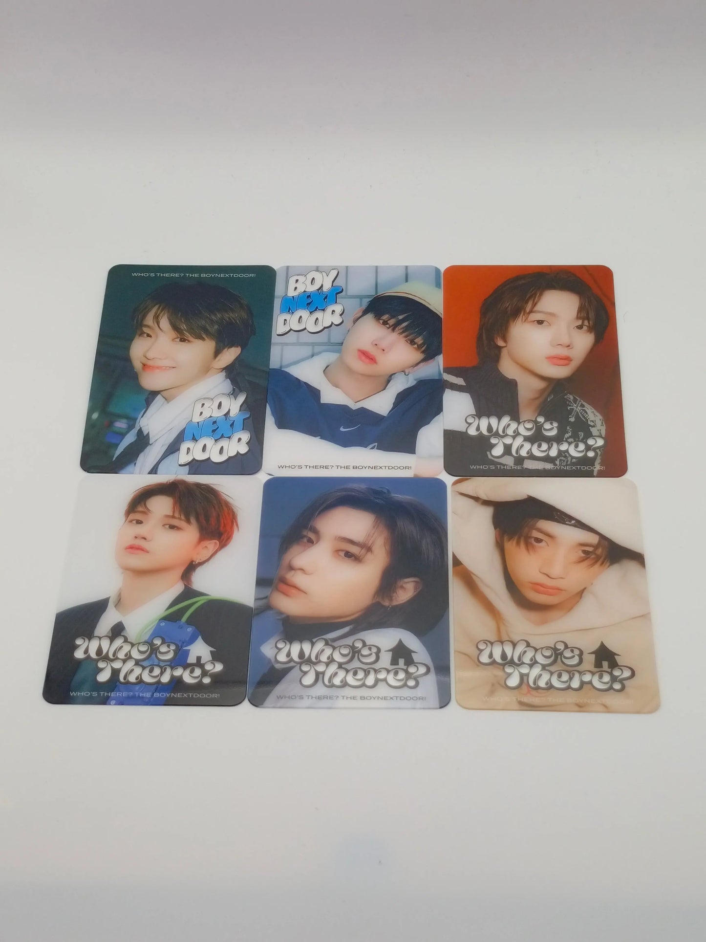 BOY NEXT DOOR Solo Transparent Card Seoul Spot