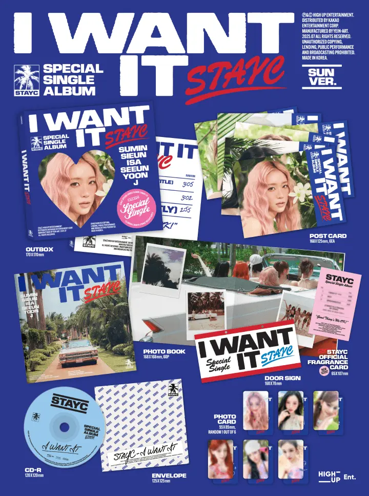 STAY C SPECIAL SINGLE ALBUM: I WANT IT Seoul Spot