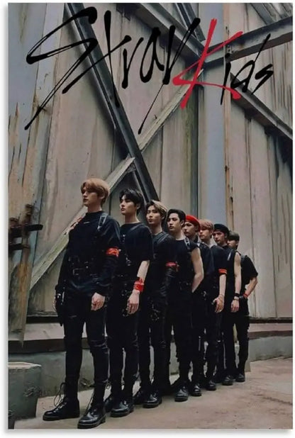 STRAY KIDS Poster Seoul Spot
