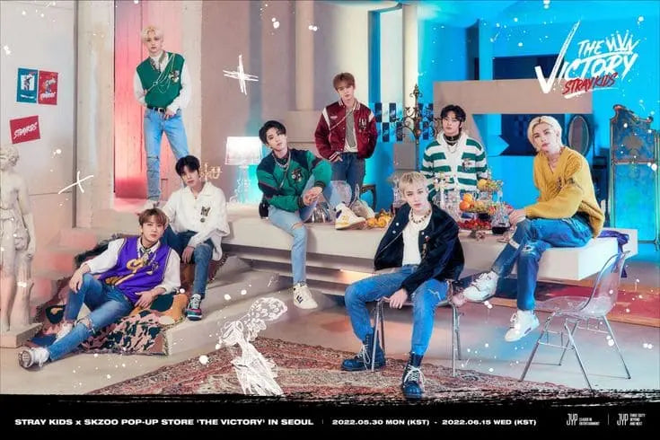 STRAY KIDS Poster Seoul Spot