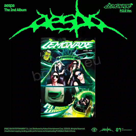aespa - The 2nd Album [LEMONADE] P.O.S Ver. aespa