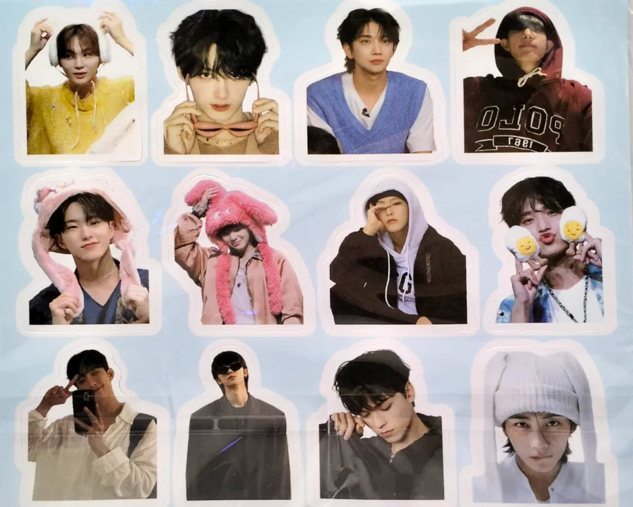 SEVENTEEN Sticker Set Seoul Spot