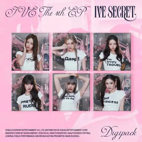 IVE 4TH MINI ALBUM [IVE SECRET] DIGIPACK VER. Seoul Spot