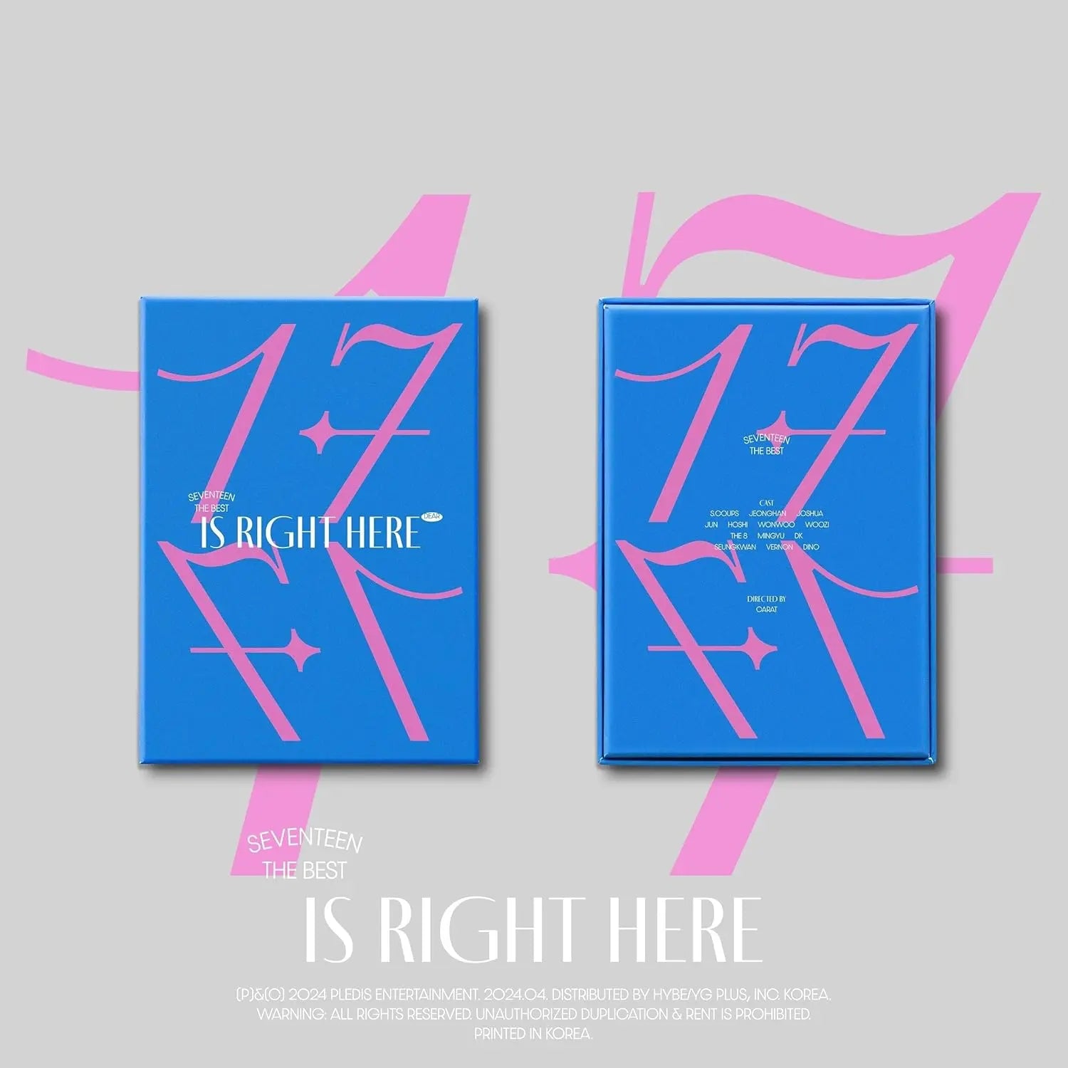 SEVENTEEN BEST ALBUM [17 IS RIGHT HERE] DEAR VER. Seoul Spot