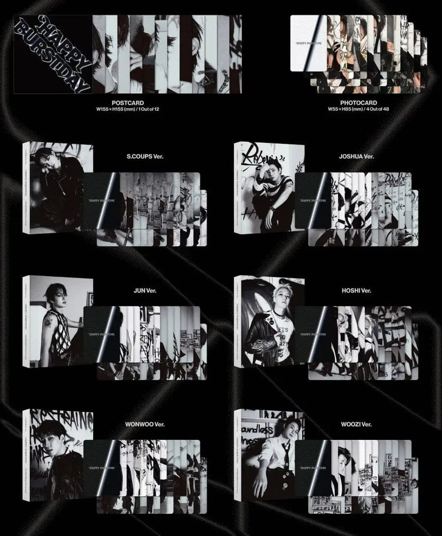 SEVENTEEN 5TH ALBUM 'HAPPY BURSTDAY' (DAREDEVIL VER.) Seoul Spot