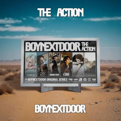 BOY NEXT DOOR 5TH EP: THE ACTION (FRAME) Seoul Spot