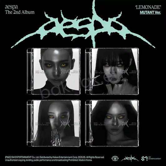 aespa LEMONADE 2nd Album MUTANT Ver. - member versions