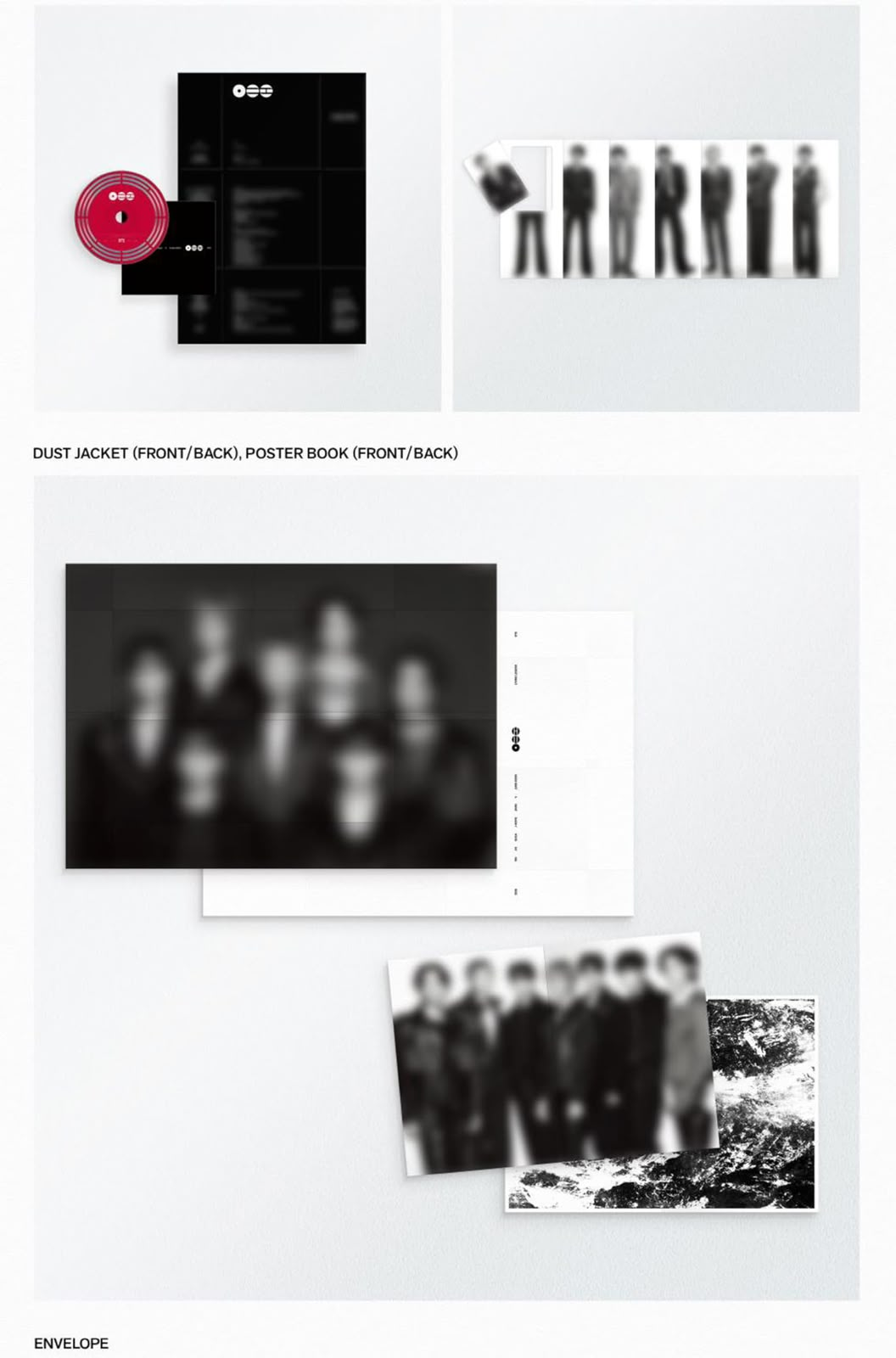 BTS ARIRANG 5th Album Living Legend Ver. - dust jacket and envelope