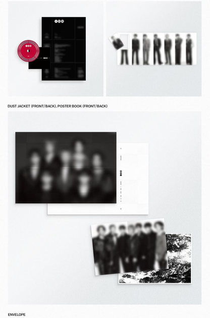 BTS ARIRANG 5th Album Living Legend Ver. - dust jacket and envelope