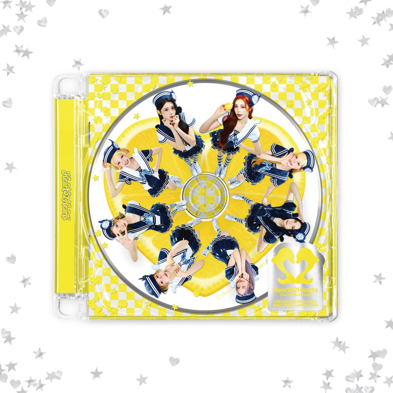 Hearts2Hearts Lemon Tang 2nd Mini Album Jewel Case Ver. - cover