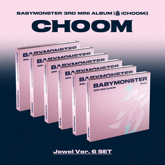 BABYMONSTER - 3rd Mini Album [춤(CHOOM)] Jewel Ver. (1 Random | 6 Types) BABYMONSTER
