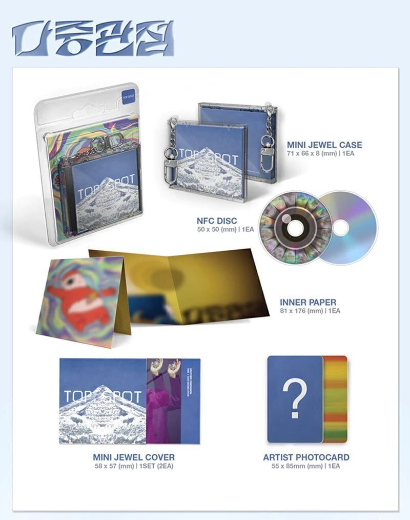 T.O.P - 1st Full Album [TOP SPOT] NEMO 다중관점 Ver. T.O.P