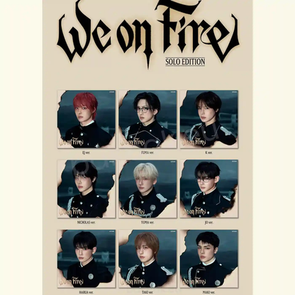 &TEAM We on Fire Solo Edition - member versions