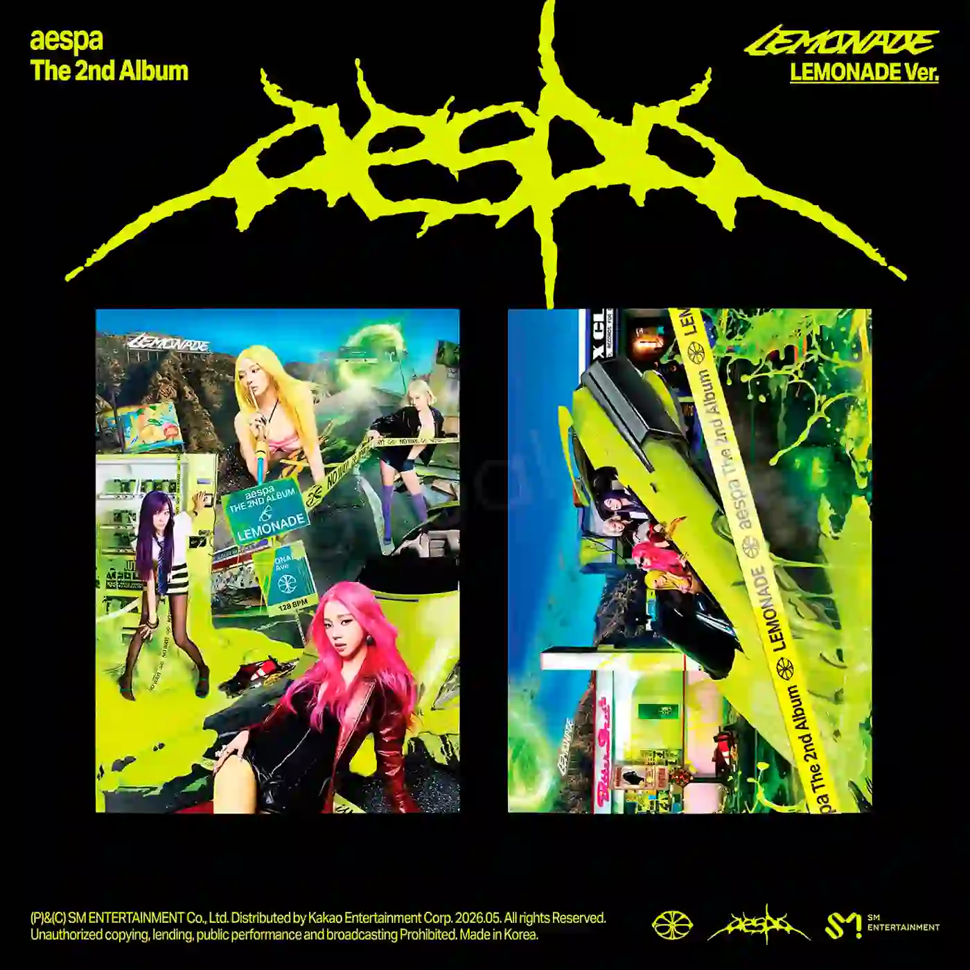 aespa - The 2nd Album [LEMONADE] Lemonade Ver. aespa