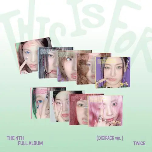 TWICE 4TH FULL ALBUM [THIS IS FOR] (DIGIPACK VER) Seoul Spot